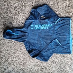 Under Armour youth blue hoodie sweastshirt